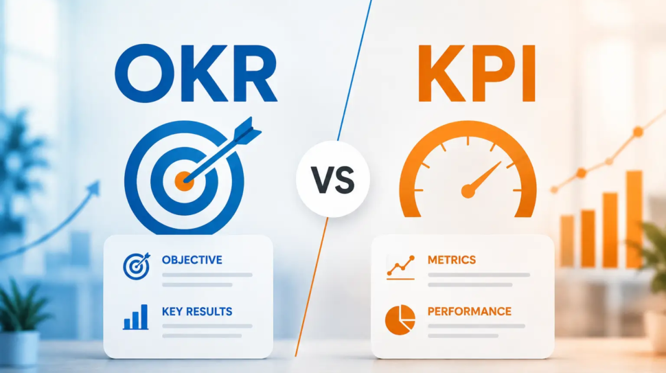تفاوت OKR و KPI